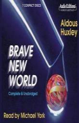 Brave New World by Aldous Huxley Paperback Book