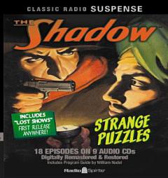 The Shadow Strange Puzzles (Radio Suspense) by Orson Welles Paperback Book