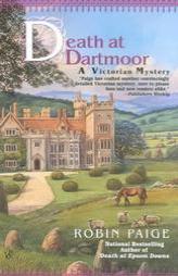 Death at Dartmoor (Victorian Mystery) by Robin Paige Paperback Book