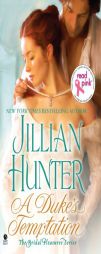 A Duke's Temptation: The Bridal Pleasures Series by Jillian Hunter Paperback Book