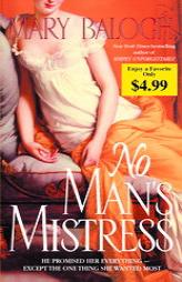 No Man's Mistress by Mary Balogh Paperback Book