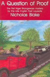 A Question of Proof by Nicholas Blake Paperback Book