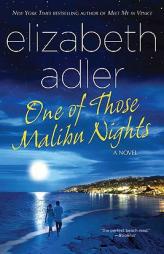 One of Those Malibu Nights by Elizabeth Adler Paperback Book