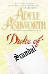 Duke of Scandal by Adele Ashworth Paperback Book