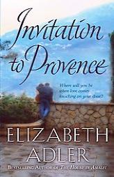 Invitation to Provence by Elizabeth Adler Paperback Book