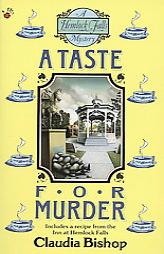 A Taste for Murder by Claudia Bishop Paperback Book