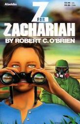 Z for Zachariah by Robert C. O'Brien Paperback Book