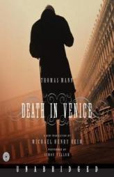 Death in Venice by Thomas Mann Paperback Book