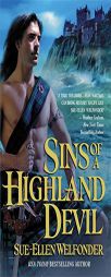 Sins of a Highland Devil (Highland Warriors) by Sue-Ellen Welfonder Paperback Book